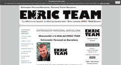 Desktop Screenshot of entrenadorpersonalbarcelona.com